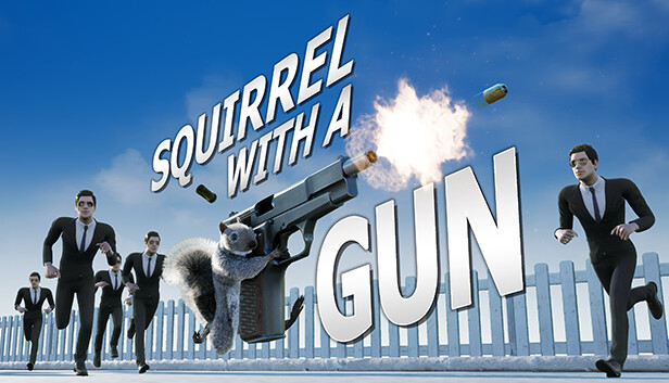 撿到槍的松鼠亂殺人啦！沙箱射擊解謎新作《Squirrel with a Gun》 今年秋季多平台推出